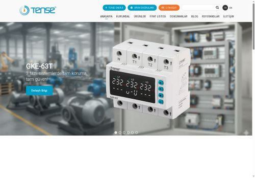 Endüstriyel Elektronik ve Endüstriyel Otomasyon - Tense Elektronik