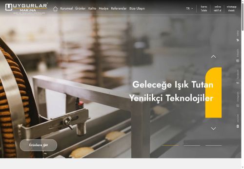 GIDA VE PAKETLEME MAKİNALARI - UYGURLAR MAKİNA