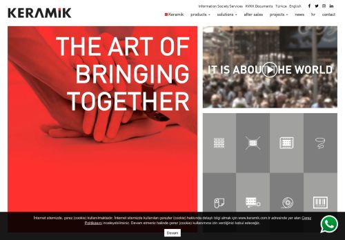 Hat Sonu Paletleme ve Paketleme Çözümleri - Keramik Makina