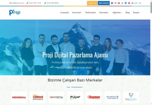Proji: Dijital Reklam ve Dijital Pazarlama Ajansı