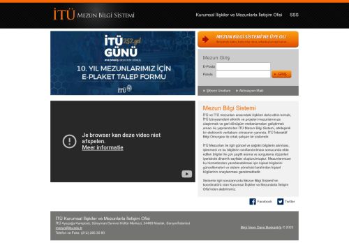 ?T? Mezun Bilgi Sistemi