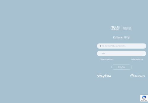 Kullanıcı Login Sayfası