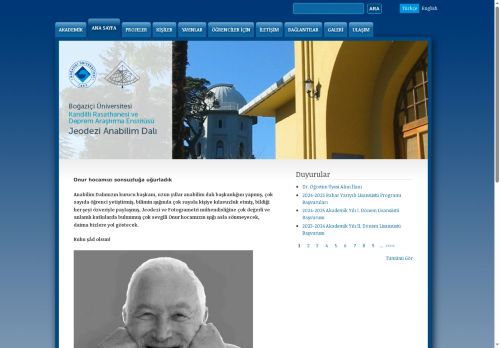 Jeodezi Anabilim Dalı