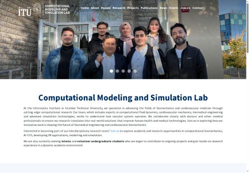 ITU | Computational Modeling and Simulation Lab