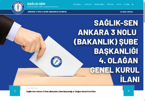 Sağlık-Sen ANKARA 3 NOLU ŞUBE (BAKANLIK ŞUBESİ)