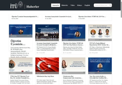 İTÜ Haberler | İstanbul Teknik Üniversitesi Haberler | ITU1773