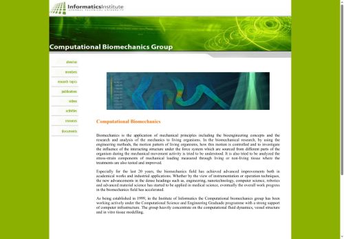 ITU - Computational Biomechanics Group