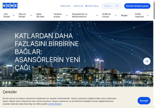 KONE Türkiye - Lider Firma: KONE: Akıllı Bina Çözümleri