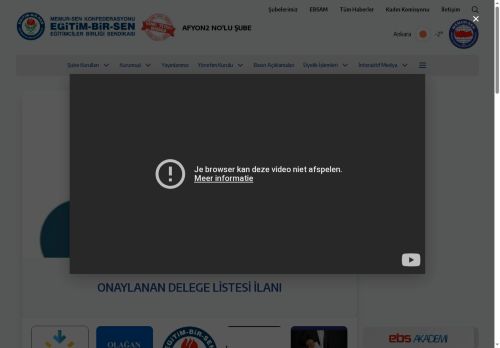 Eğitim-Bir-Sen | Eğitimciler Birliği Sendikası