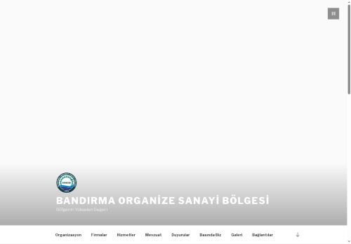 Bandırma Organize Sanayi Bölgesi – Bölgenin Yükselen Değeri