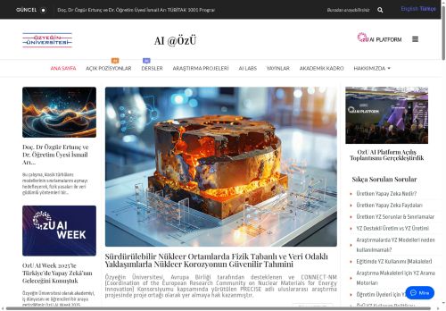 AI @ÖzÜ