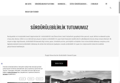 Ana Sayfa | ÖzU Sustainability Platform