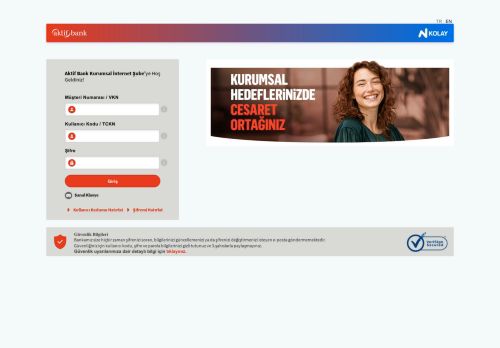 Aktif Bank İnternet Şube