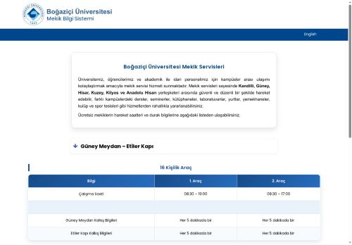 MEKİK | Boğaziçi Üniversitesi