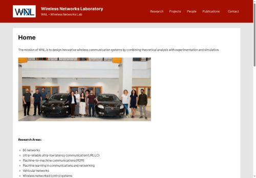 Wireless Networks Laboratory - Home