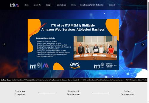 ITU|AI – Artificial Intelligence, Yapay Zeka ve Veri Bilimi Uygulama ve Araştırma Merkezi