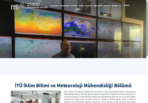 İTÜ | Department of Climate Sciende and Meteorological Engineering