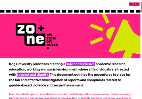 Zone – Benim Alanım Benim Kurallarım