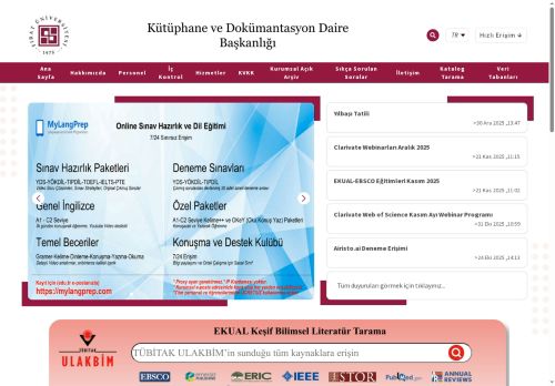 Ana Sayfa | Fırat Üniversitesi