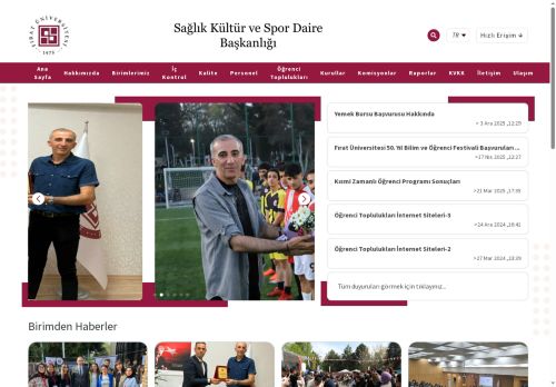 Kongre ve Konferans Salonları | Fırat Üniversitesi