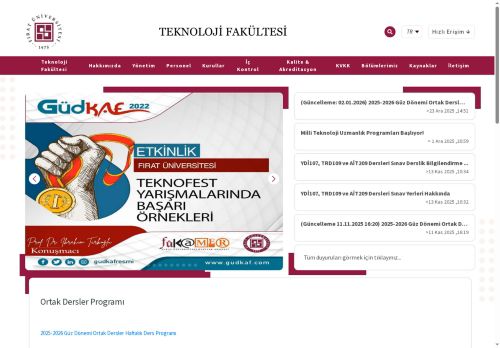 Ana Sayfa | Fırat Üniversitesi
