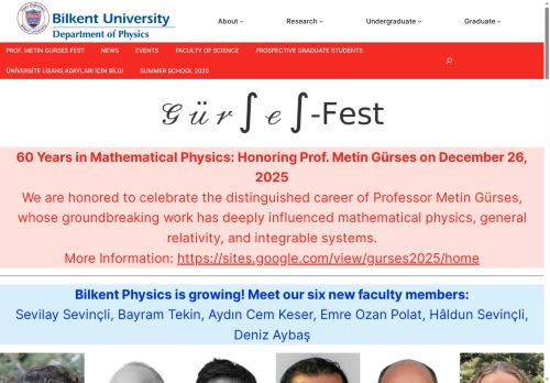 Department of Physics