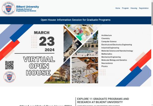 Bilkent University Graduate School Open House