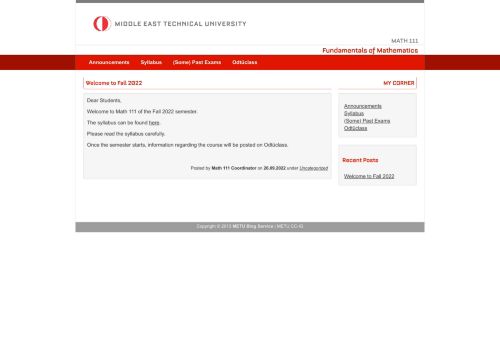 Fundamentals of Mathematics