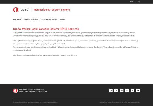 Ana Sayfa Şablonları | Merkezi İçerik Yönetim Sistemi