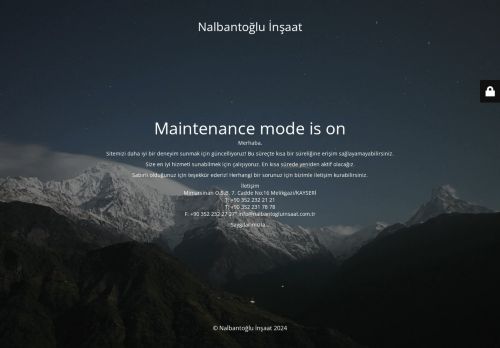 Site is undergoing maintenance