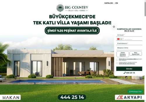 Akyapı Big Country | Büyükçekmece Villa Projeleri