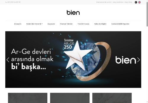 Bien Seramik Yatırımcı İlişkileri