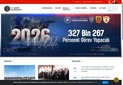 Dazkırı Kaymakamlığı Resmi Web Sitesi. Dazkırı Kaymakamlık. Dazkırı