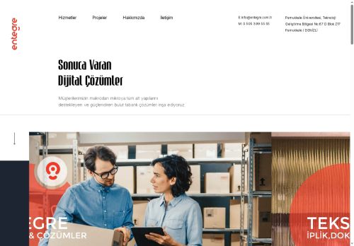 Entegre | Sonuca Varan Bulut Tabanlı Çözümler