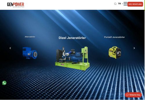 Jeneratör | Dizel | Portatif | Kaynak | Genpower