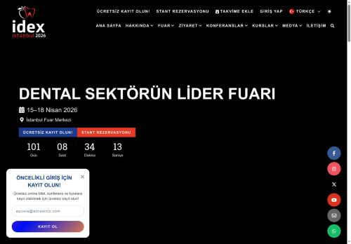 IDEX İstanbul 2026