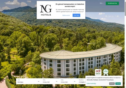 NG Hotels Resmi Web Sitesi | Konforlu ve Eşsiz Bir Konaklama Deneyimi