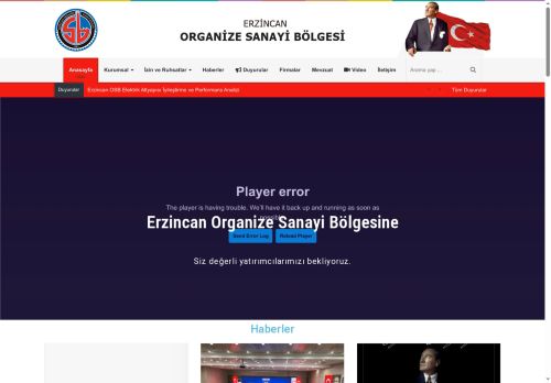 Erzincan Organize Sanayi Bölge Müdürlüğü / OSB