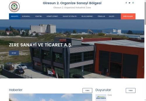 Giresun 2.Organize Sanayi Bölgesi
