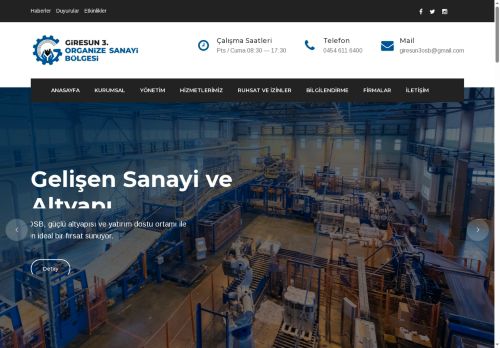 Giresun 3. Organize Sanayi Bölgesi