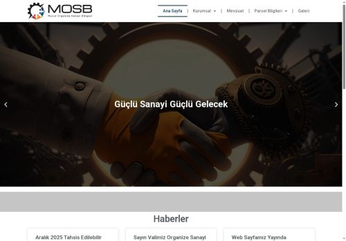 Mucur OSB - Ana Sayfa