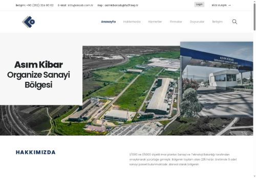 AKOSB Asım Kibar Organize Sanayi Bölgesi - Anasayfa