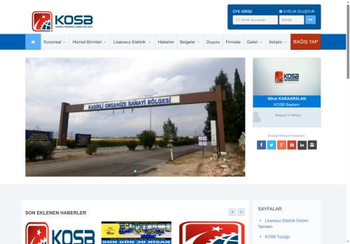 Kadirli Organize Sanayi Bölgesi KOSB