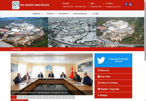 Rize Organize Sanayi Bölgesi (RİZEOSB)