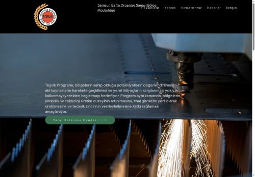 Anasayfa | Samsun Bafra Organize Sanayi Bölgesi