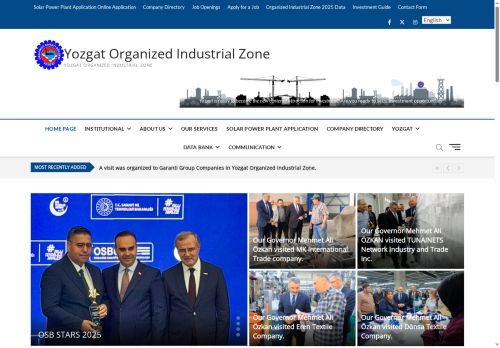 Yozgat OSB – Yozgat Organize Sanayi Bölgesi