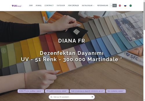 Döşemelik Kumaş, Deri ve Süet Ürünler. Koltuk Kumaşları - SFC Tekstil