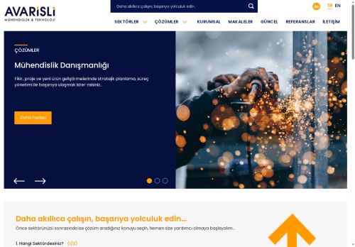 Avarisli - Yönetim Danışmanlığı | Mühendislik Danışmanlığı | Teknoloji Danışmanlığı