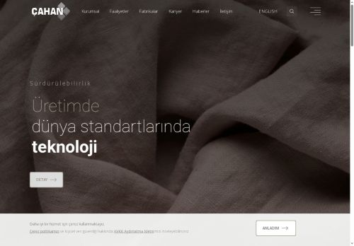 İplik, Kumaş Boya, Dokuma, Baskı | Çahan Tekstil