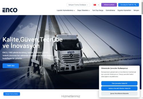 Taşımacılık & Depo Yönetimi - ENCO - Güvenilir Lojistik Hizmetleri